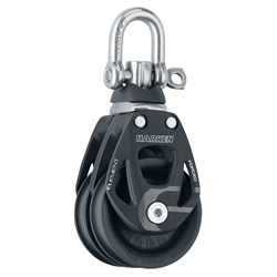 60 mm | Harken 6269 - Aluminum Element Double Block, Swivel